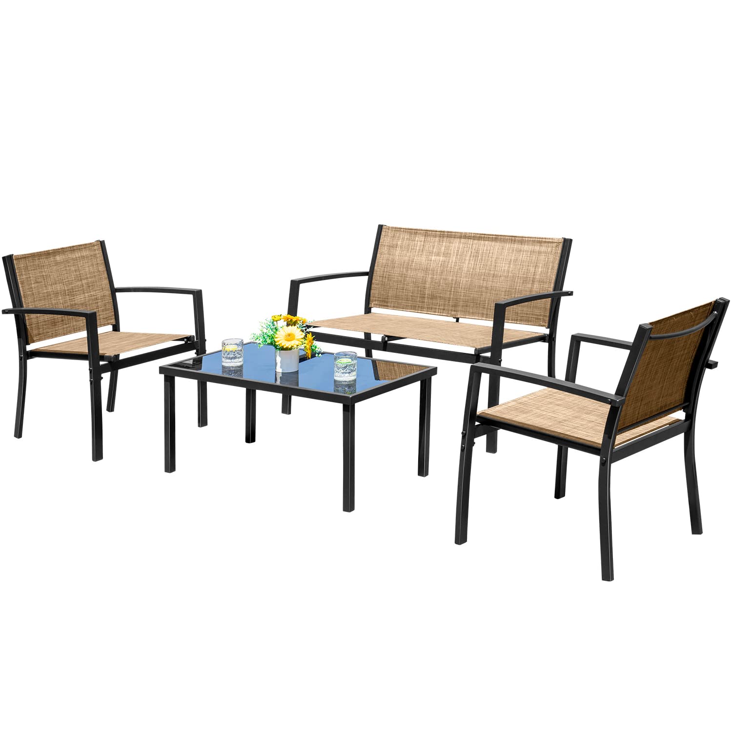 Outdoor Furniture Ofo - Juego de Muebles de Jardín de