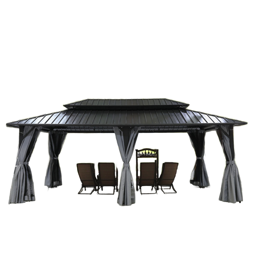 Outdoor Furniture Gazebo - Pérgola y Gazebo con Estructura de