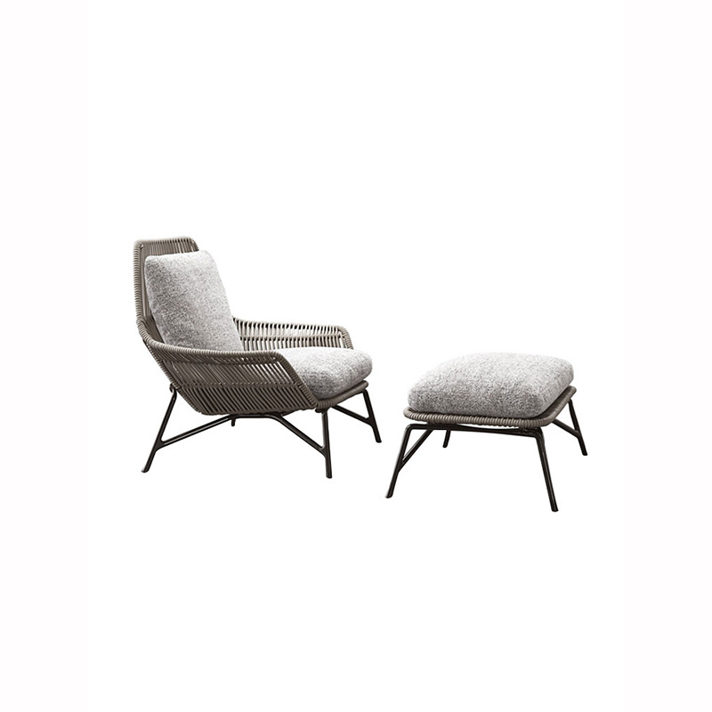 Outdoor Furniture Metal Chairs - Silla impermeable con marco de metal,