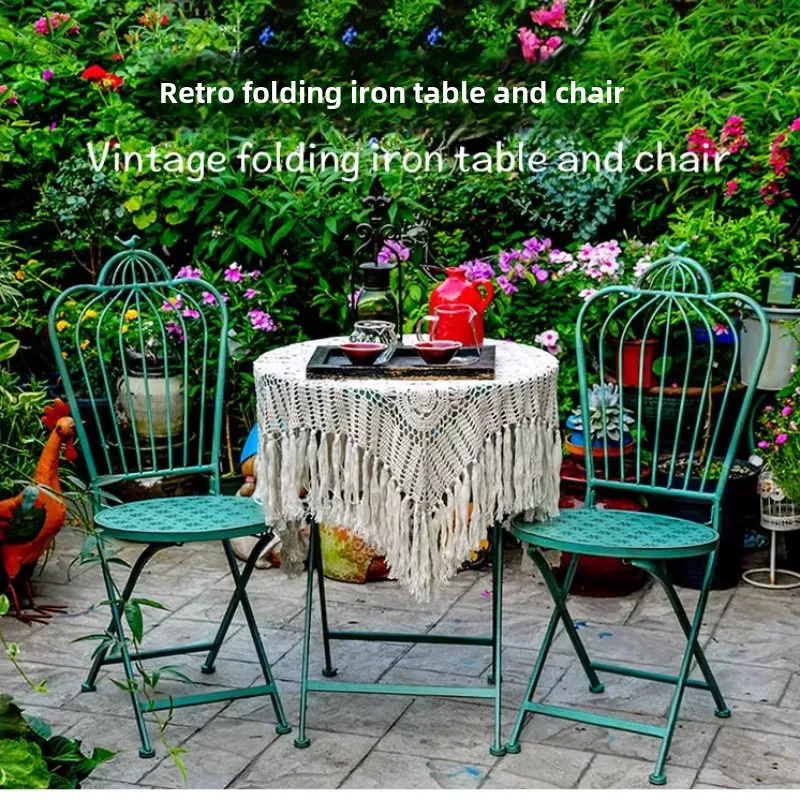 Outdoor Furniture Metal Chairs - Sillas de jardín para patio al