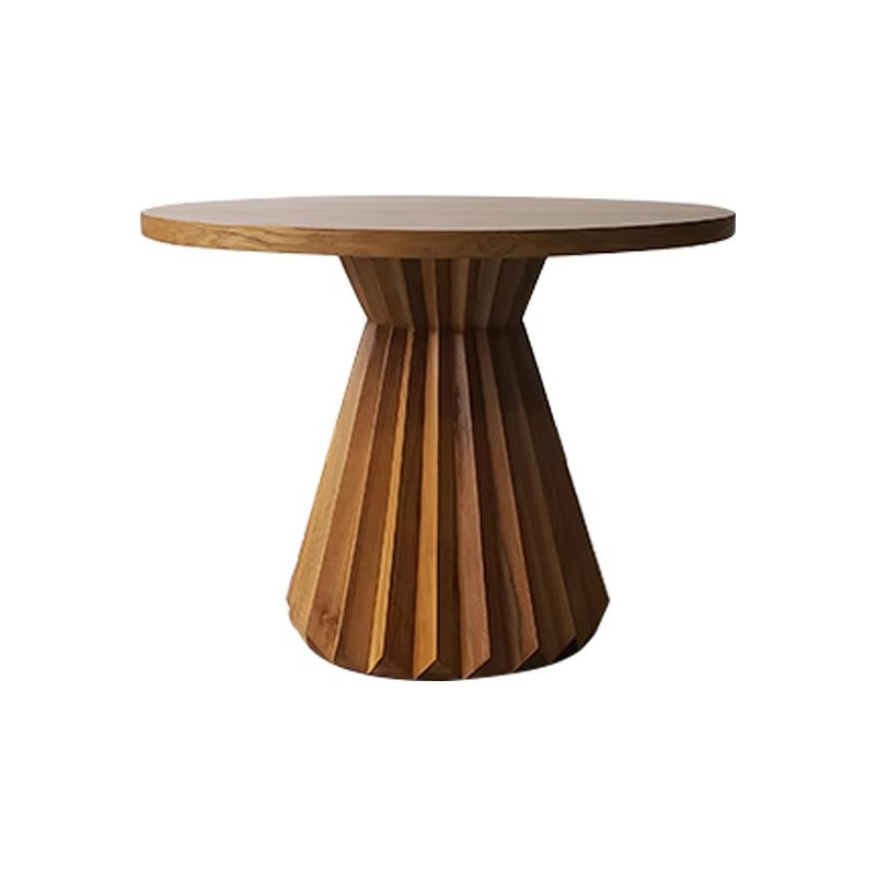 Outdoor Furniture Cafe - Mesa de Comedor Redonda Moderna de