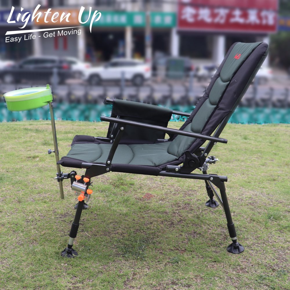 Outdoor Furniture Metal Chairs - Taburete plegable portátil para acampar al