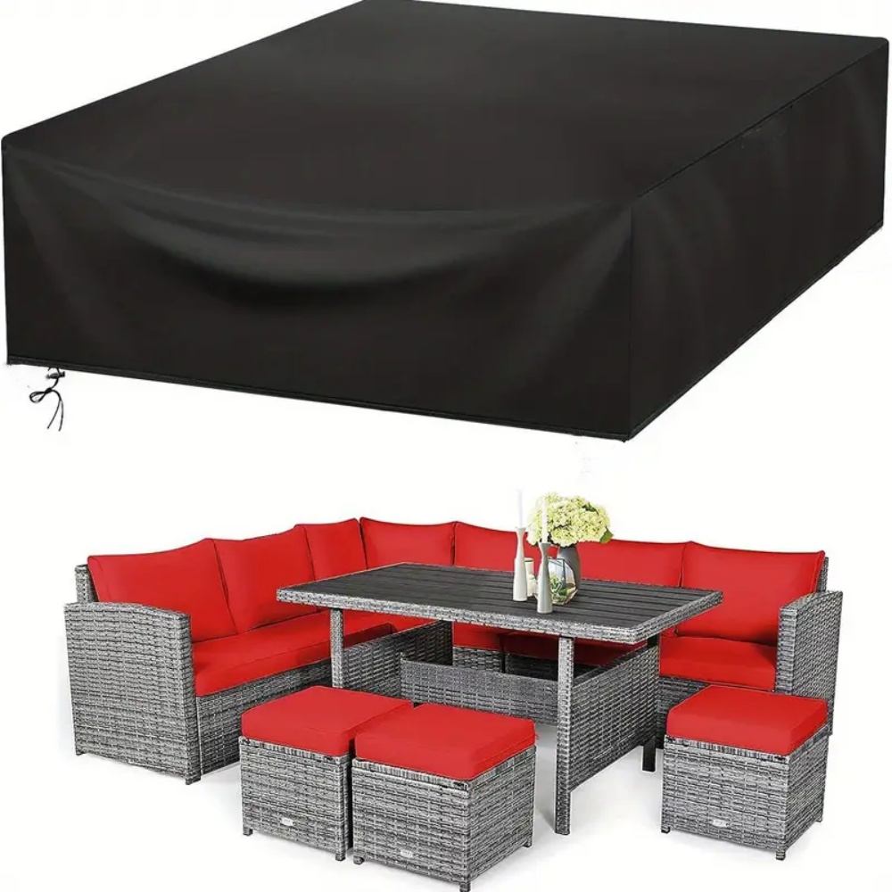Outdoor Furniture Cover Waterproof - (102-137 pulgadas de longitud) tamaño Patio