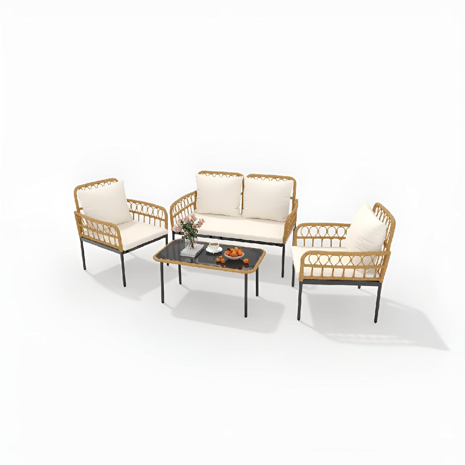 Outdoor Furniture Ofo - Juego de Muebles de Patio de