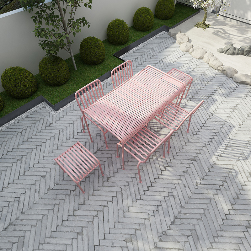 Outdoor Furniture Ofo - Conjunto de Mesa y Sillas de
