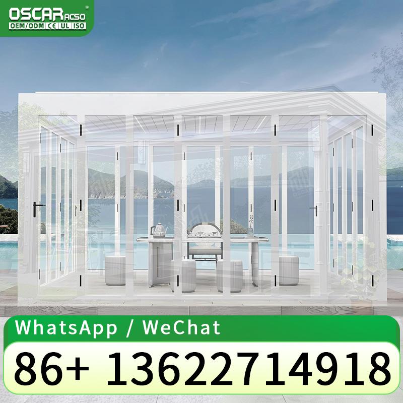 Outdoor Furniture Gazebo - Pergolas de techo fijas de aluminio