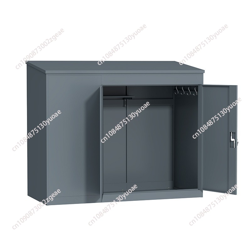 Garden Storage Box - Caseta Horizontal para Bicicletas, para Balcón,