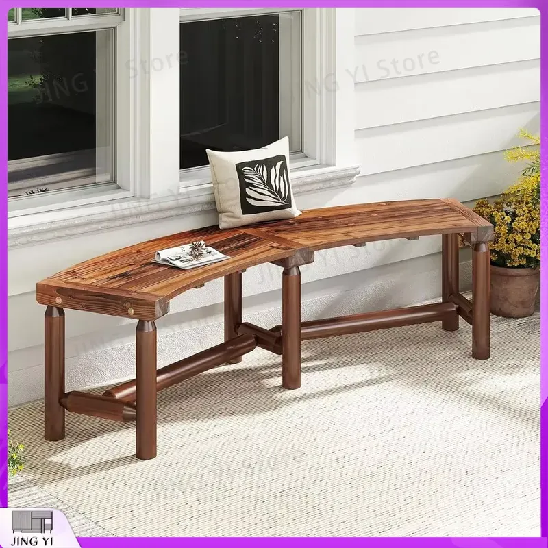 Banco de Jardín Curvo de Mader - Outdoor Furniture Loveseat reseña y precio