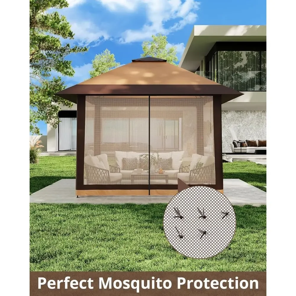 Gazebo para Exteriores de 13x1 - Outdoor Furniture Gazebo reseña y precio