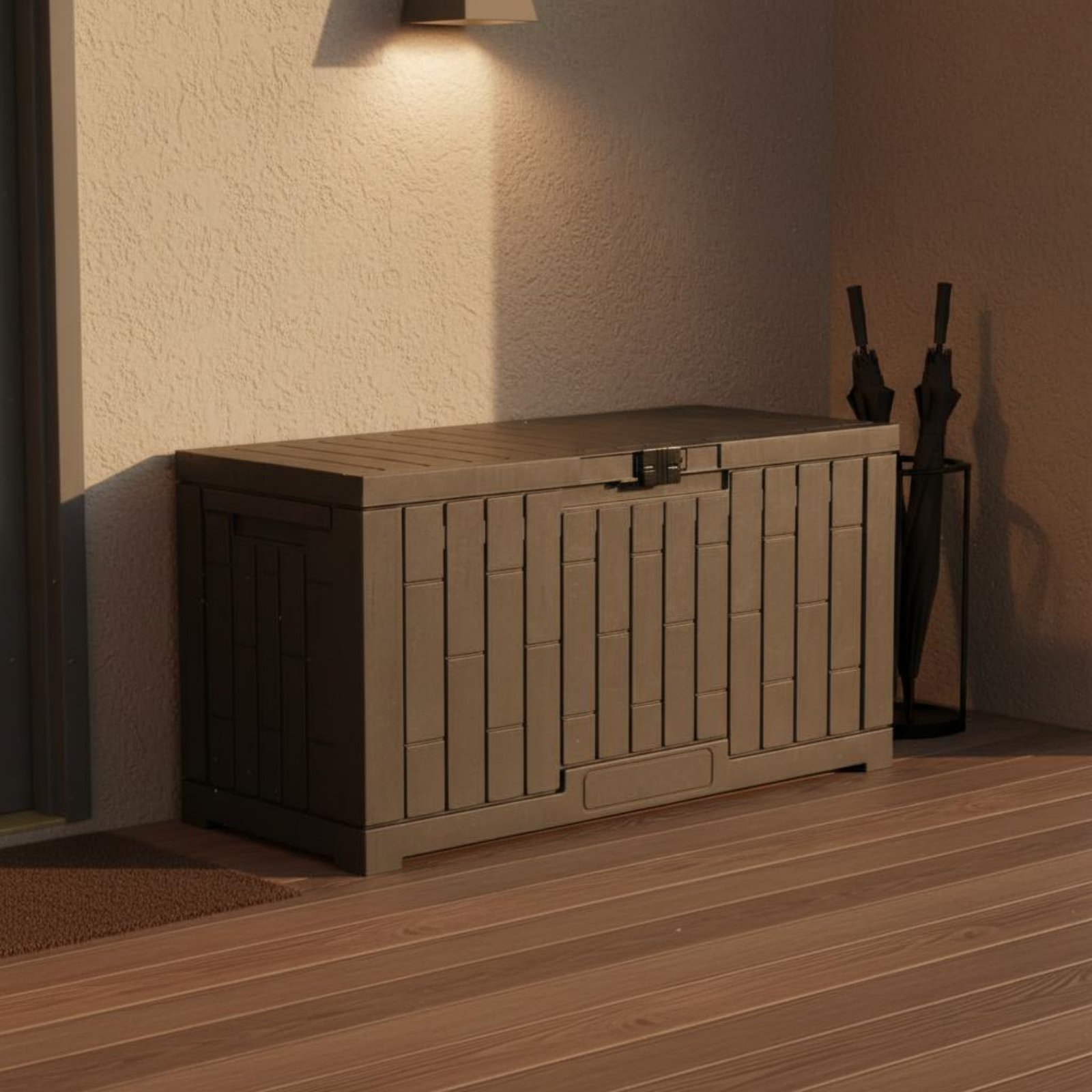 Caja de Almacenamiento Rectang - Garden Storage Box reseña y precio