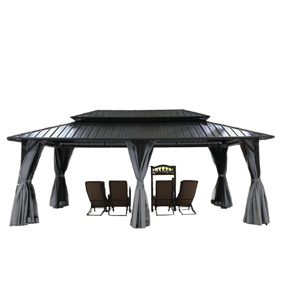 Pérgola y Gazebo con Estructur - Outdoor Furniture Gazebo reseña y precio