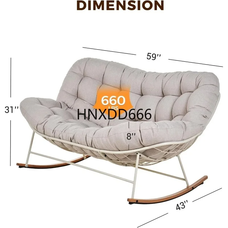 Sillón Mecedora de Exterior Ex - Outdoor Furniture Loveseat reseña y precio