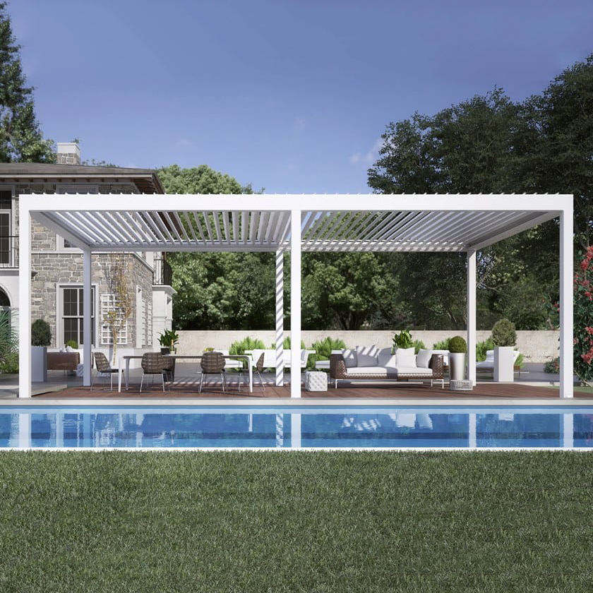 Pabellón de Aluminio Anodizado - Outdoor Furniture Gazebo reseña y precio