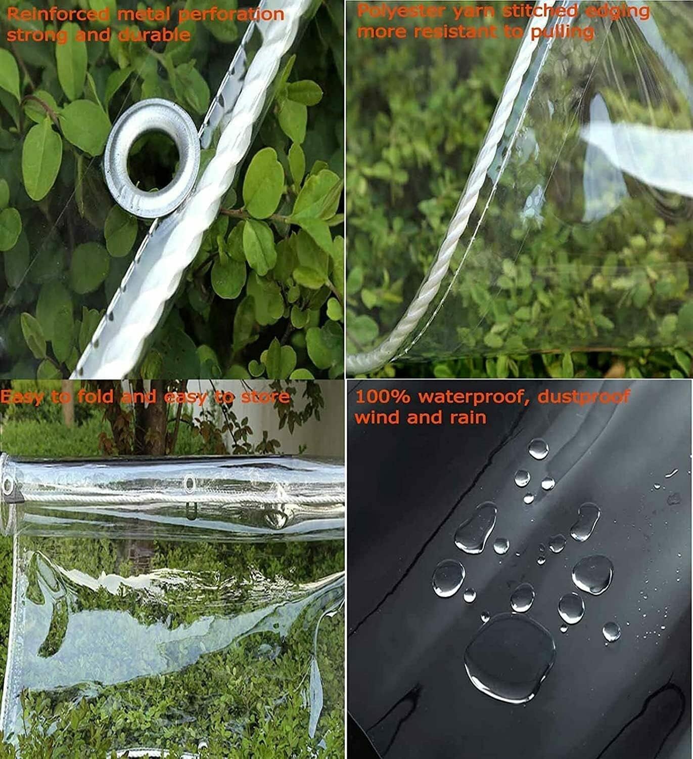 Lona transparente de plástico  - Outdoor Furniture Paint reseña y precio