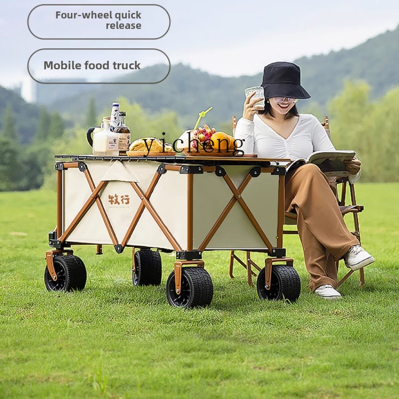 Carrito de camping XL plegable - Folding Picnic Table reseña y precio