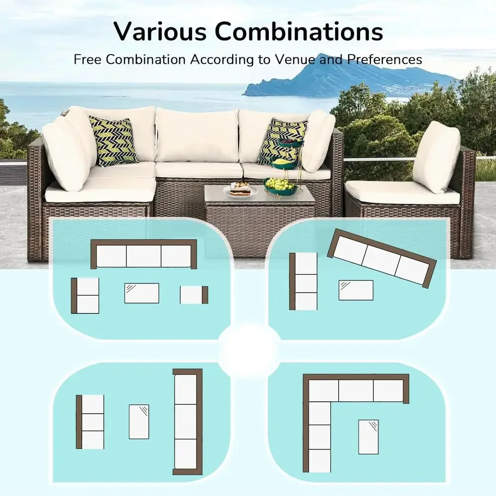 Juego de Muebles de Patio de M - Outdoor Furniture Ofo reseña y precio