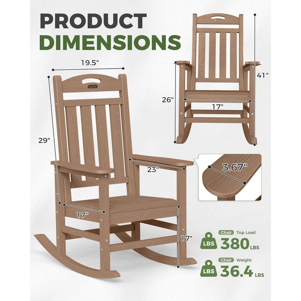 Silla mecedora para exteriores - Outdoor Furniture Ofo reseña y precio