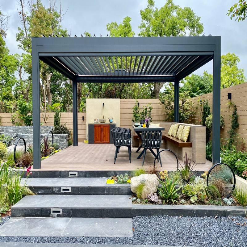 Pabellón de Protección Solar p - Outdoor Furniture Gazebo reseña y precio