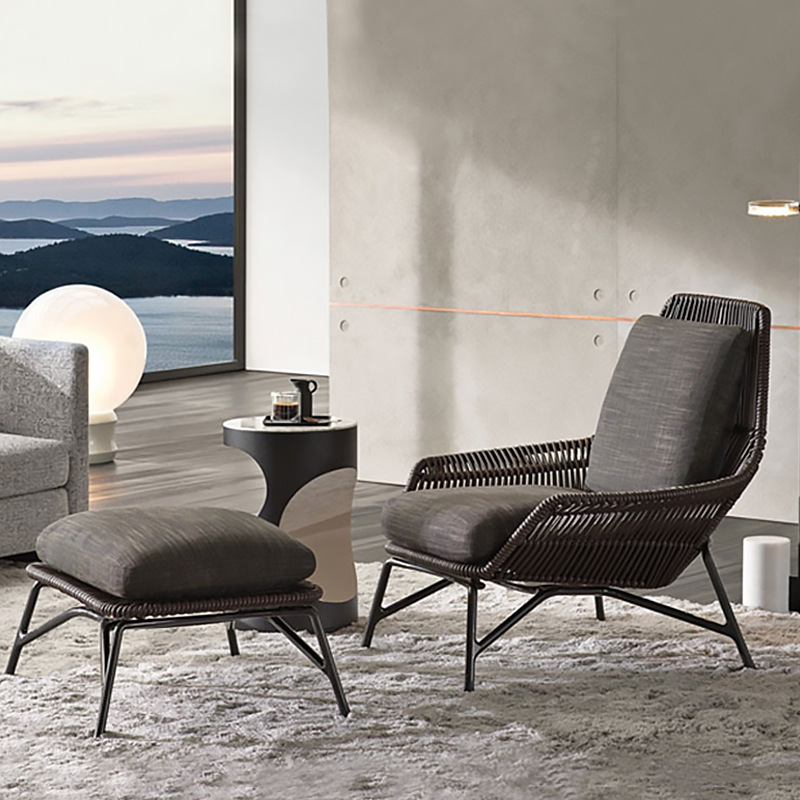 Silla impermeable con marco de - Outdoor Furniture Metal Chairs reseña y precio