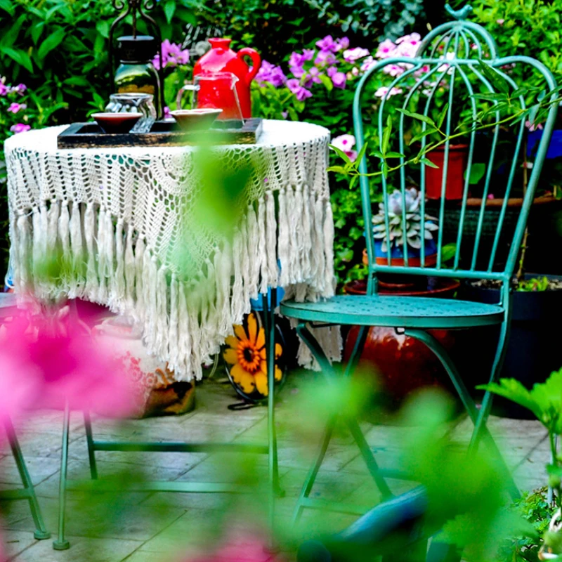 Sillas de jardín para patio al - Outdoor Furniture Metal Chairs reseña y precio