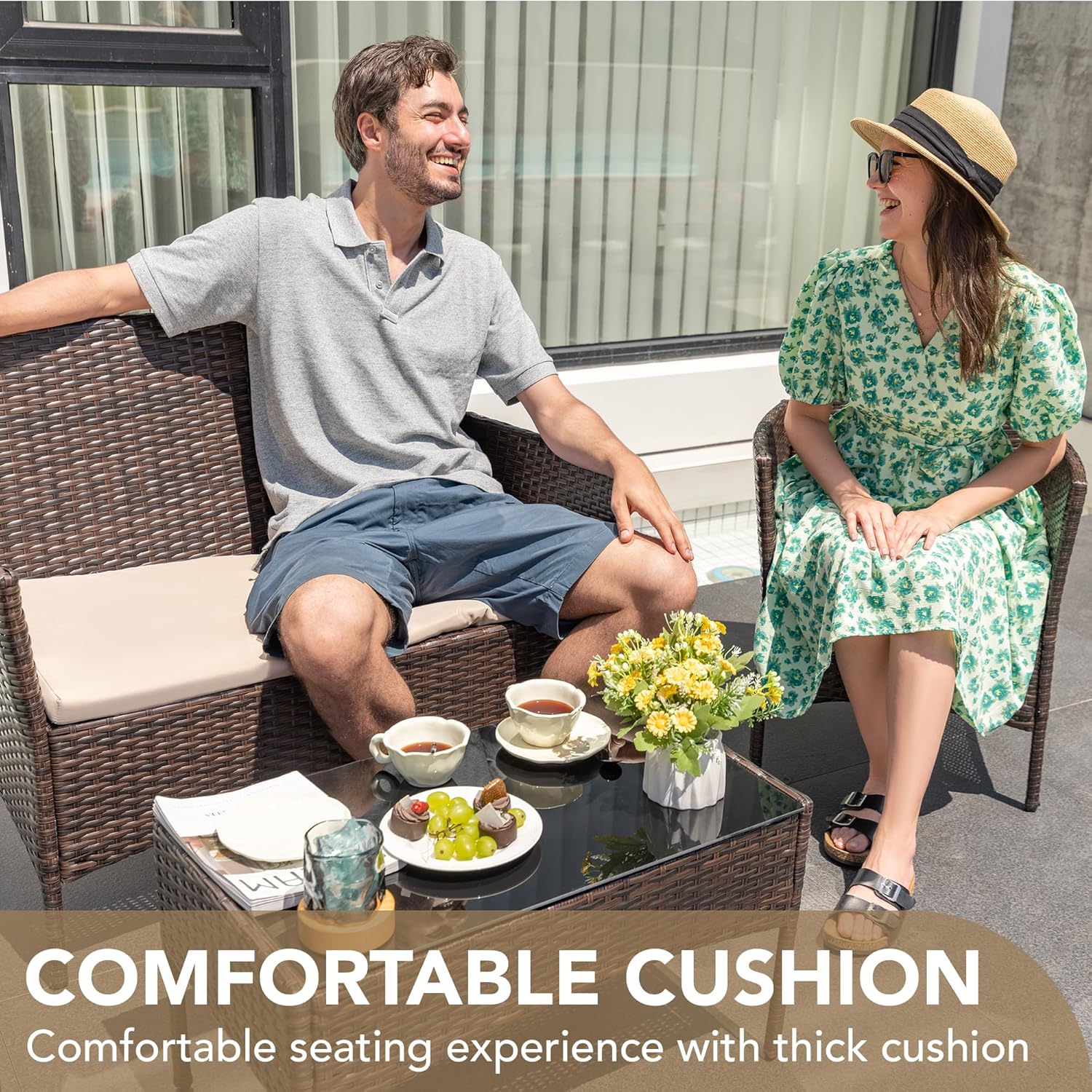 Juego de Muebles de Jardín de  - Outdoor Furniture Ofo reseña y precio