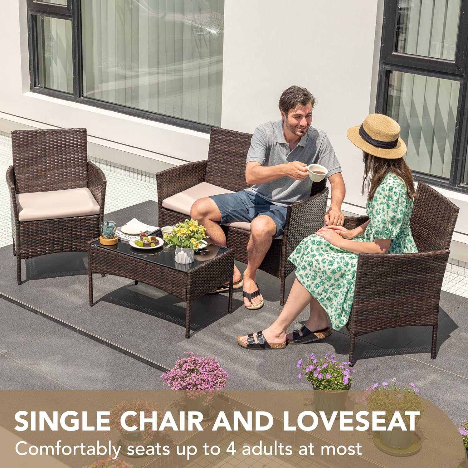 Juego de Muebles de Jardín de  - Outdoor Furniture Ofo reseña y precio