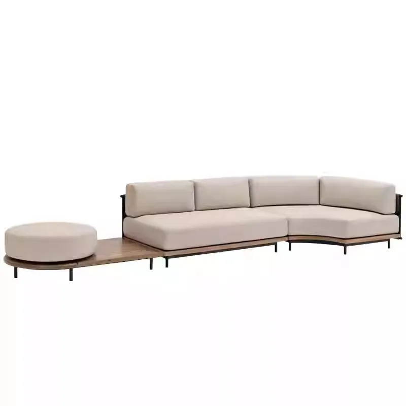 Sofá nórdico de ratán para ext - Outdoor Furniture Rattan reseña y precio