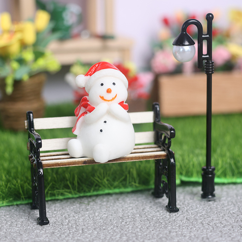 2 unids/set 1:12 casa de muñec - Outdoor Furniture Resin reseña y precio