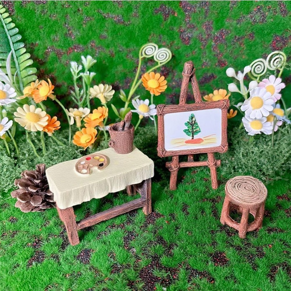 WORTHOWN-Jardín de Hadas, Mueb - Outdoor Furniture Resin reseña y precio