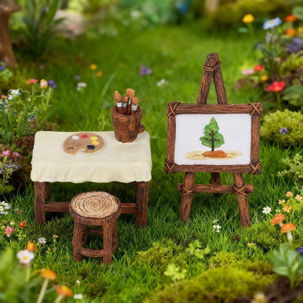 WORTHOWN-Jardín de Hadas, Mueb - Outdoor Furniture Resin reseña y precio