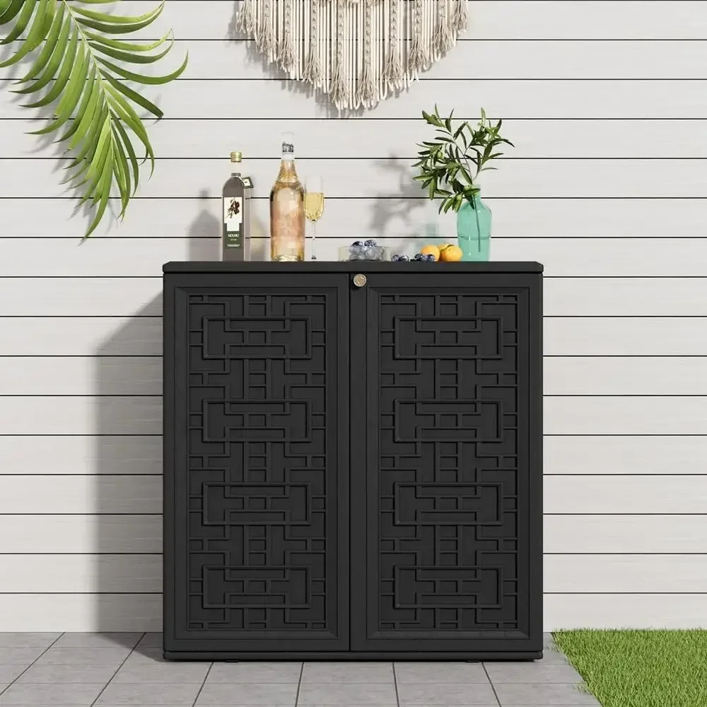 Armario de Almacenamiento Exte - Outdoor Furniture Resin reseña y precio