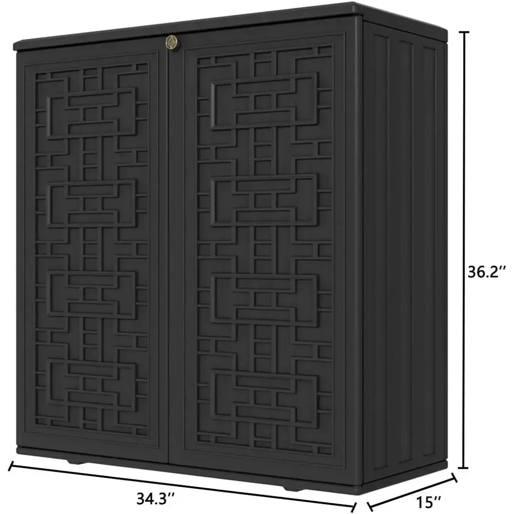 Armario de Almacenamiento Exte - Outdoor Furniture Resin reseña y precio