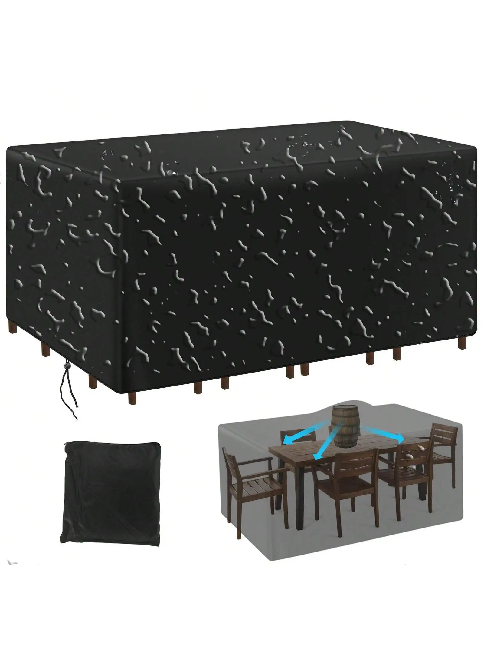Muebles de Jardín de Patio al  - Outdoor Furniture Cover Waterproof reseña y precio