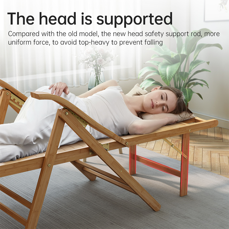 Sillón plegable de bambú de di - Outdoor Furniture Design reseña y precio