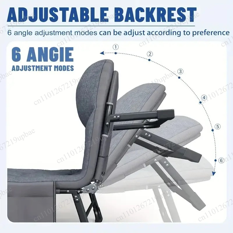 Cama Plegable Portátil, Silla  - Outdoor Furniture Metal Chairs reseña y precio