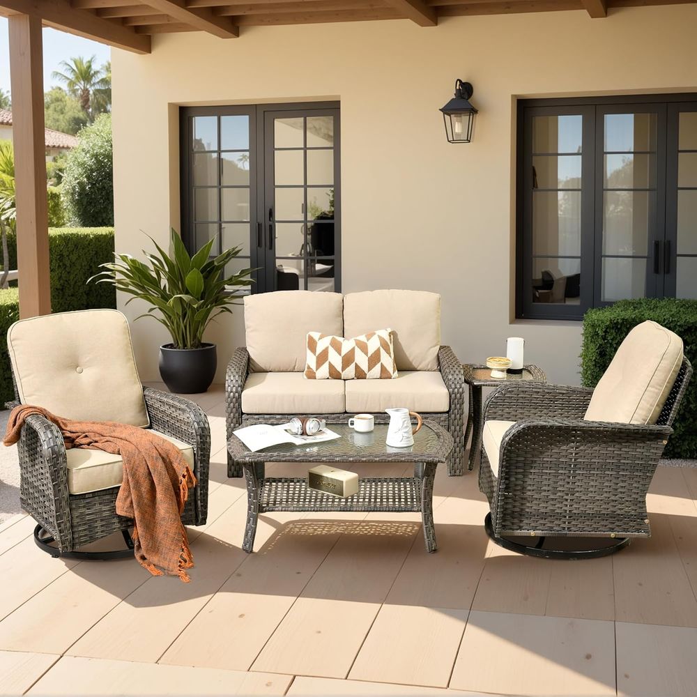 Juego de Muebles de Patio de M - Outdoor Furniture Loveseat reseña y precio