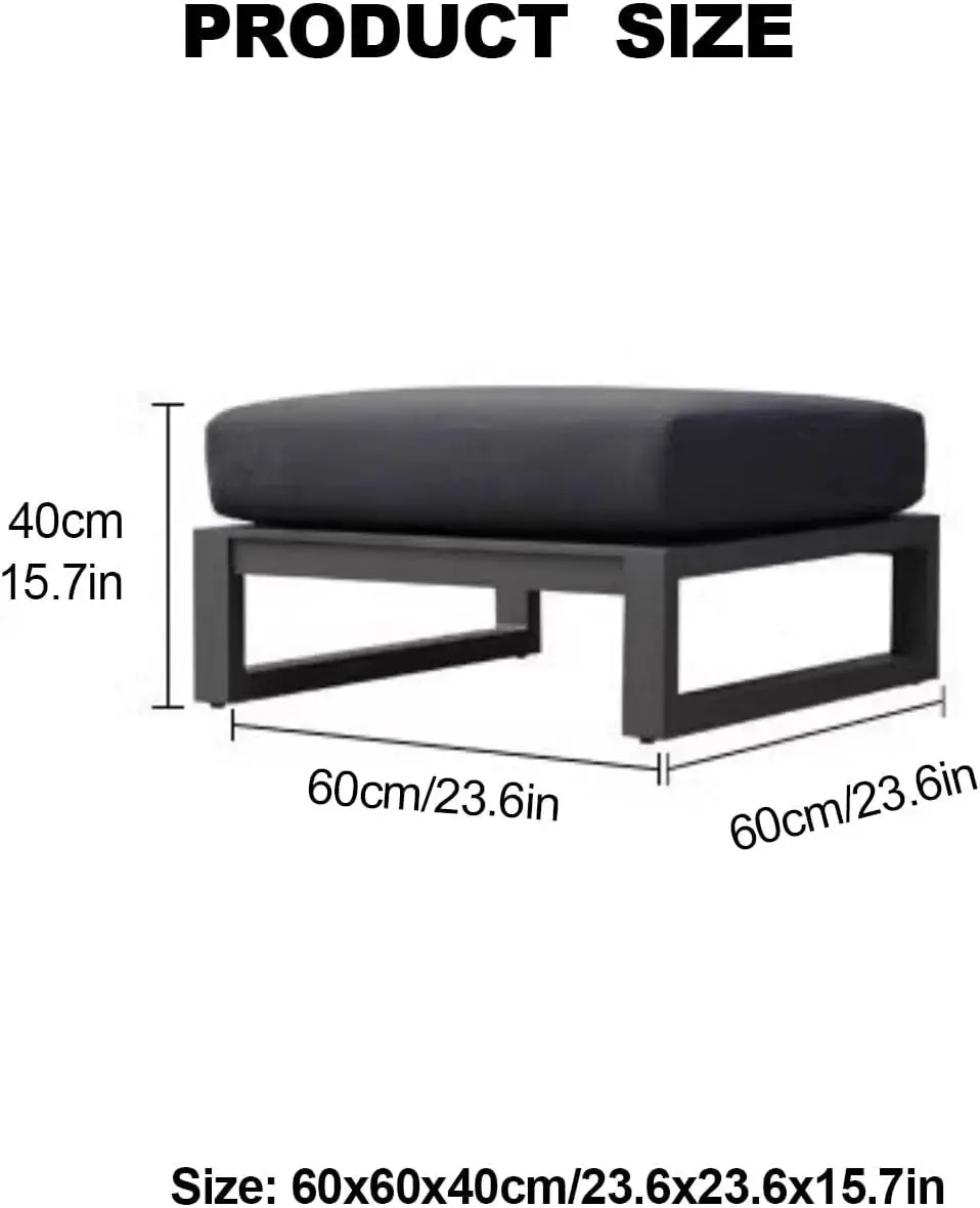 Sofá Modular de Aluminio para  - Outdoor Furniture Loveseat reseña y precio