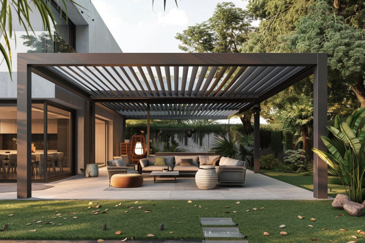 Pérgola Rectangular de Aleació - Outdoor Furniture Gazebo reseña y precio