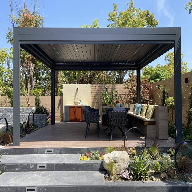 Pérgola Rectangular de Aleació - Outdoor Furniture Gazebo reseña y precio