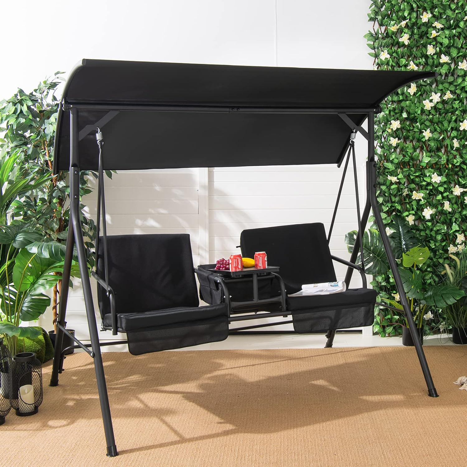 Columpio de porche para 2 pers - Outdoor Furniture Ofo reseña y precio