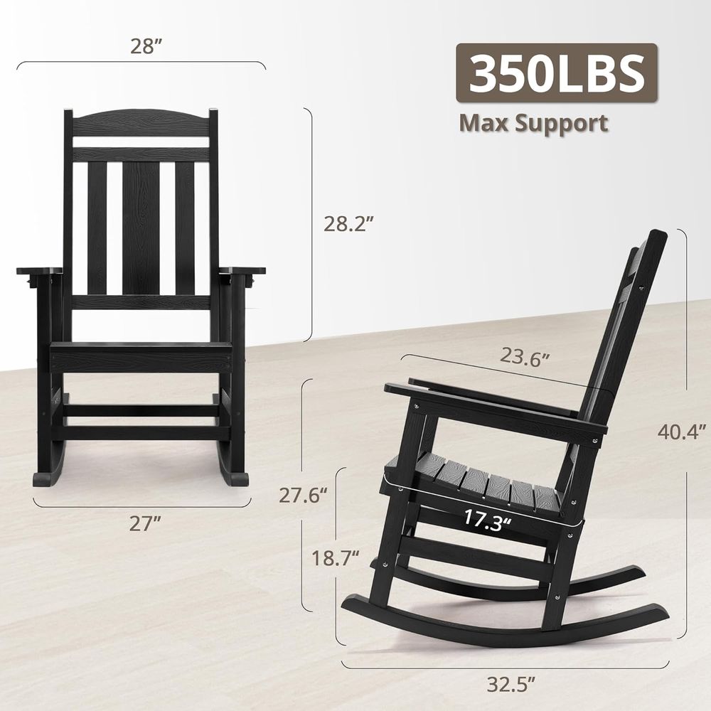 Sillas mecedoras para exterior - Outdoor Furniture Ofo reseña y precio