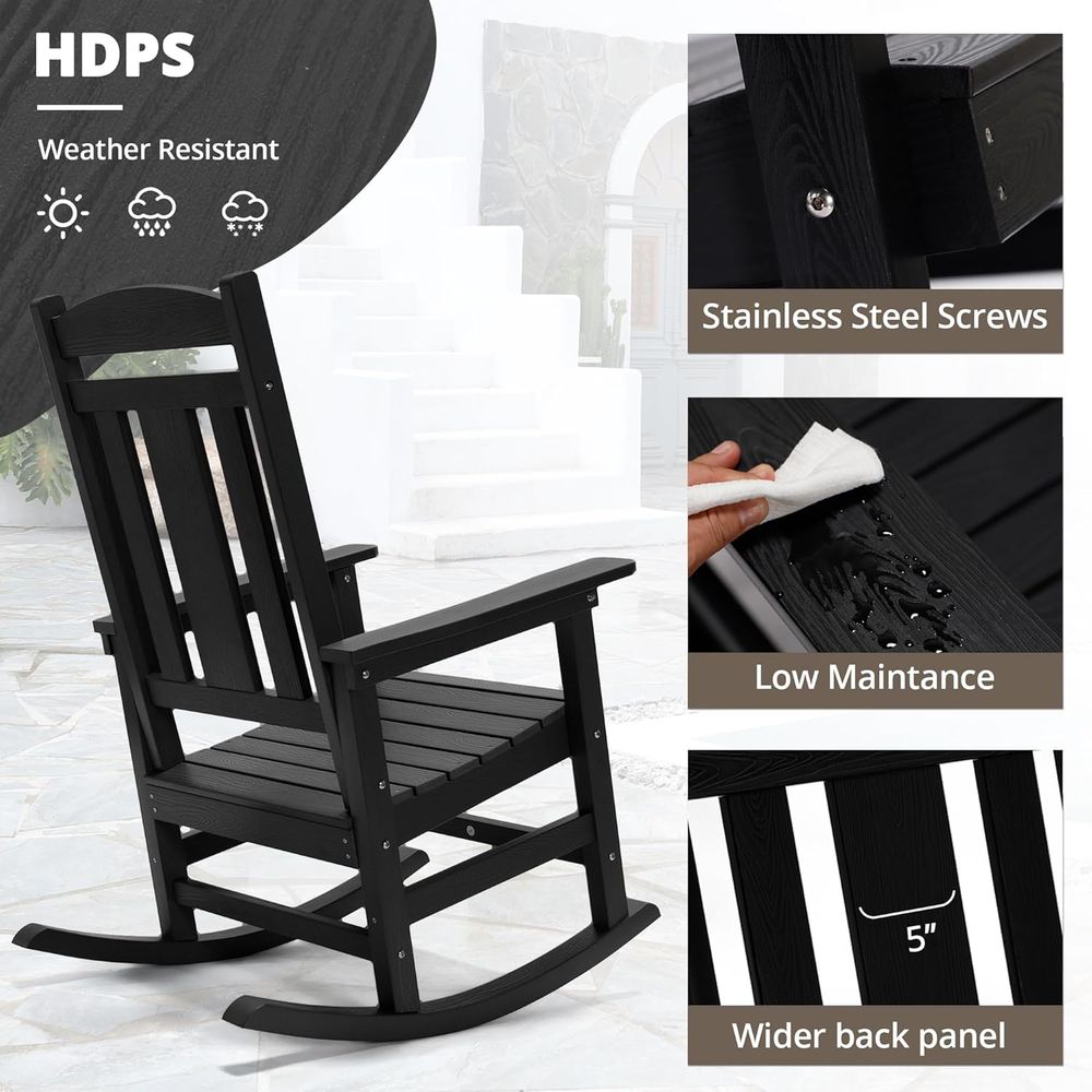 Sillas mecedoras para exterior - Outdoor Furniture Ofo reseña y precio