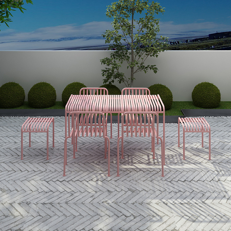 Conjunto de Mesa y Sillas de J - Outdoor Furniture Ofo reseña y precio