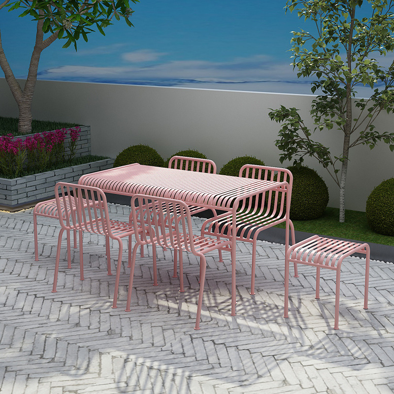 Conjunto de Mesa y Sillas de J - Outdoor Furniture Ofo reseña y precio