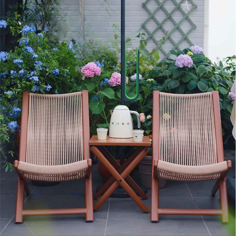 Sillón de mimbre tejido para e - Outdoor Furniture Paint reseña y precio