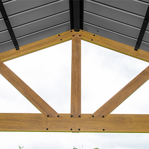 Gazebo de Aluminio para Exteri - Outdoor Furniture Gazebo reseña y precio