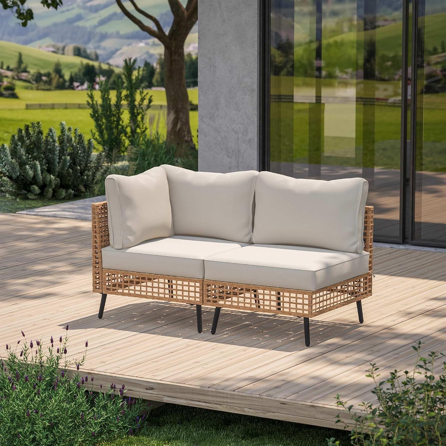 Conjunto de Muebles de Jardín  - Outdoor Furniture Rattan reseña y precio