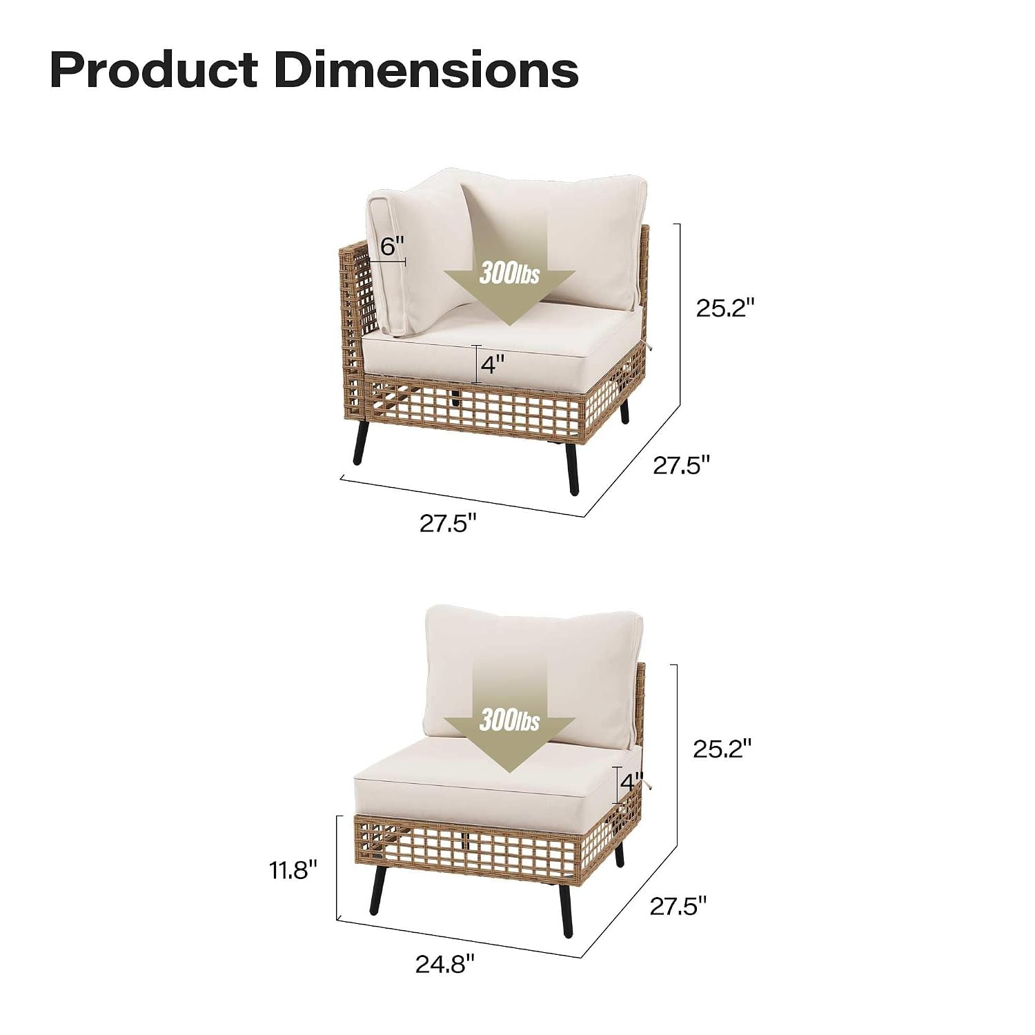Conjunto de Muebles de Jardín  - Outdoor Furniture Rattan reseña y precio