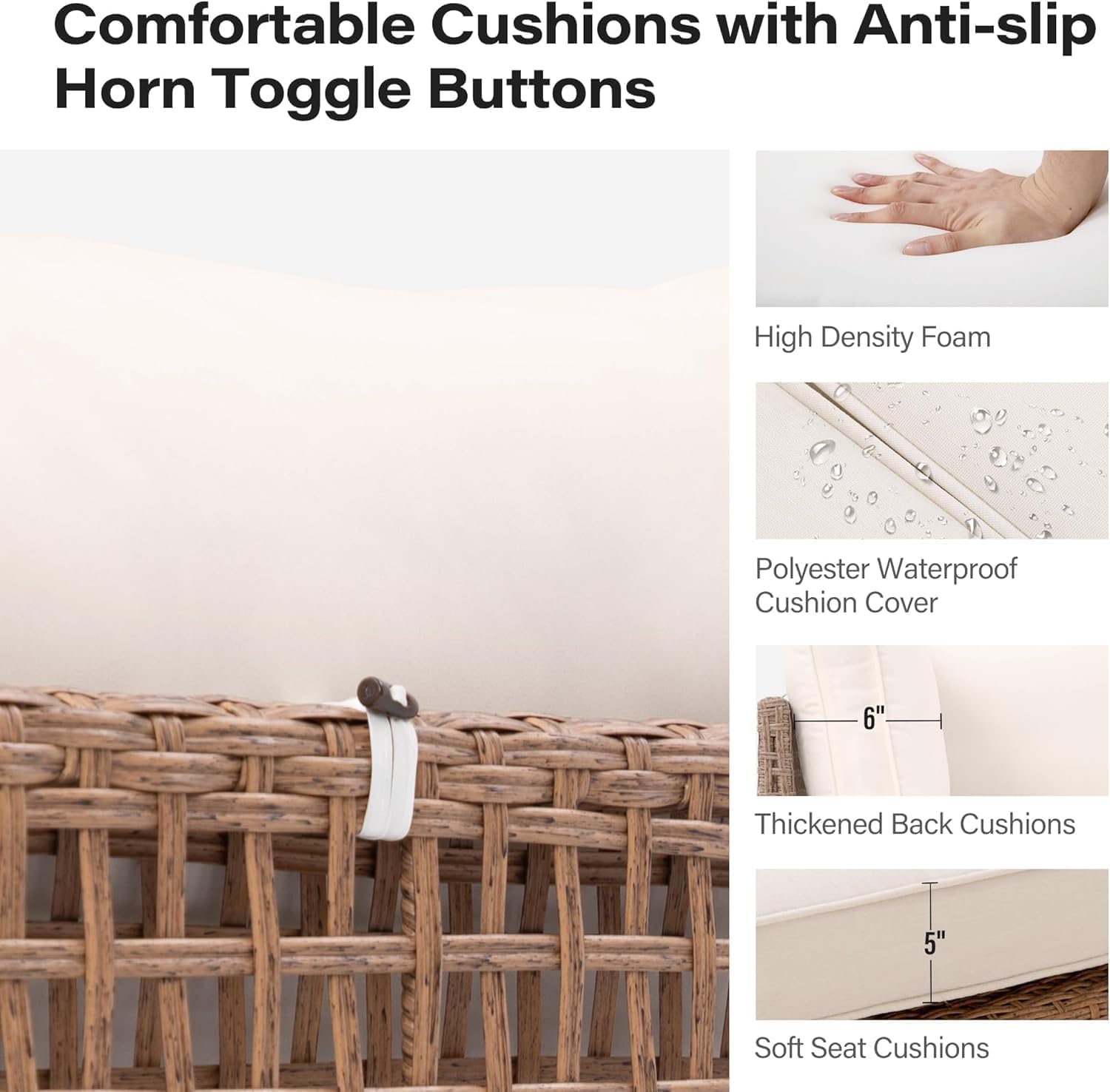 Conjunto de Muebles de Jardín  - Outdoor Furniture Rattan reseña y precio