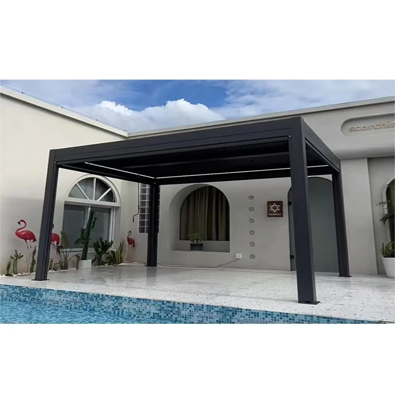 #   Pérgola de aluminio motori - Outdoor Furniture Gazebo reseña y precio